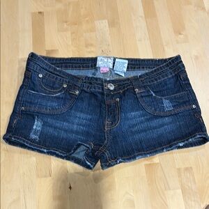 Women's Blue Denim Shorts